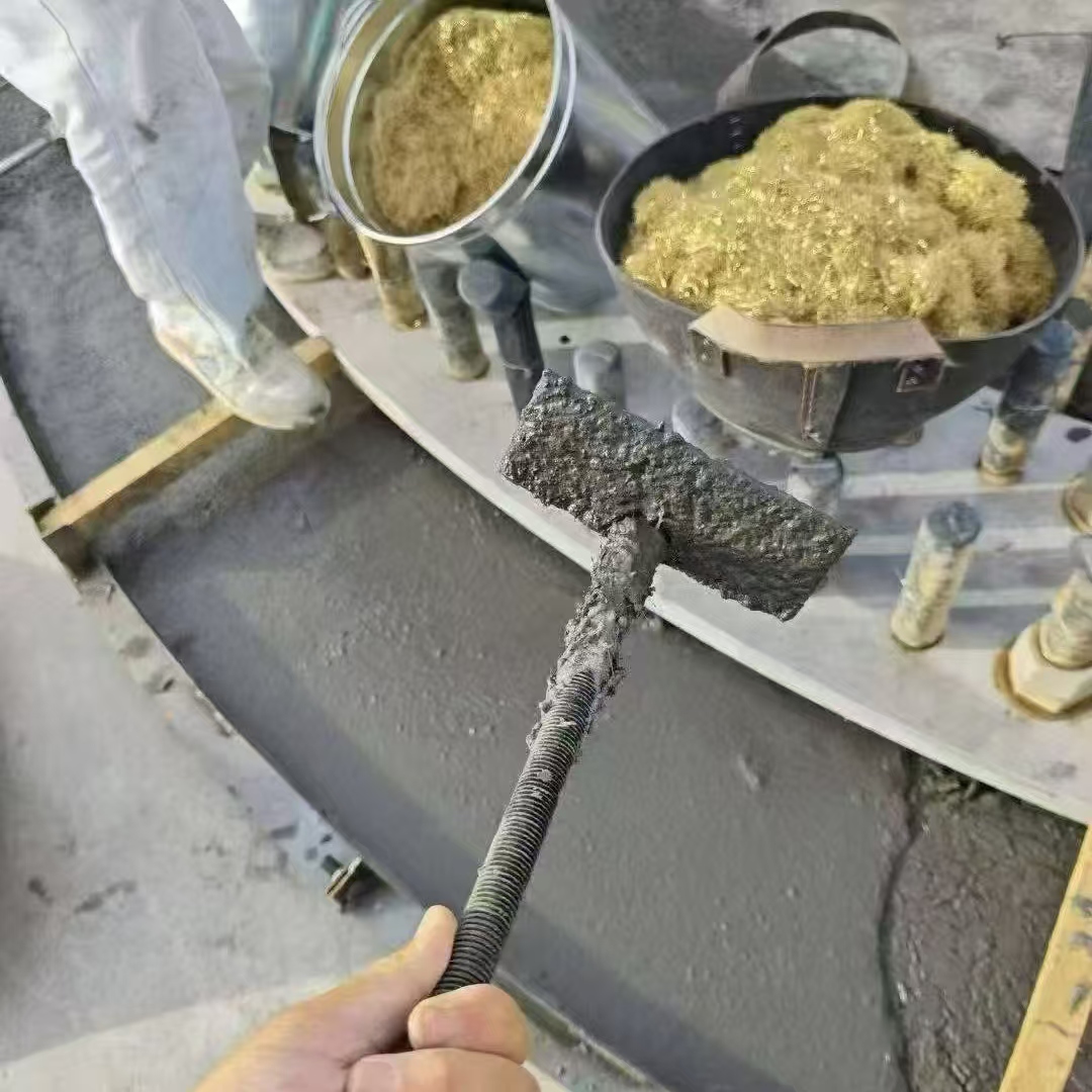 聊城C120钢纤维高强无收灌浆料 轧机压缩机汽轮机发电机锻压设备底座灌浆材料
